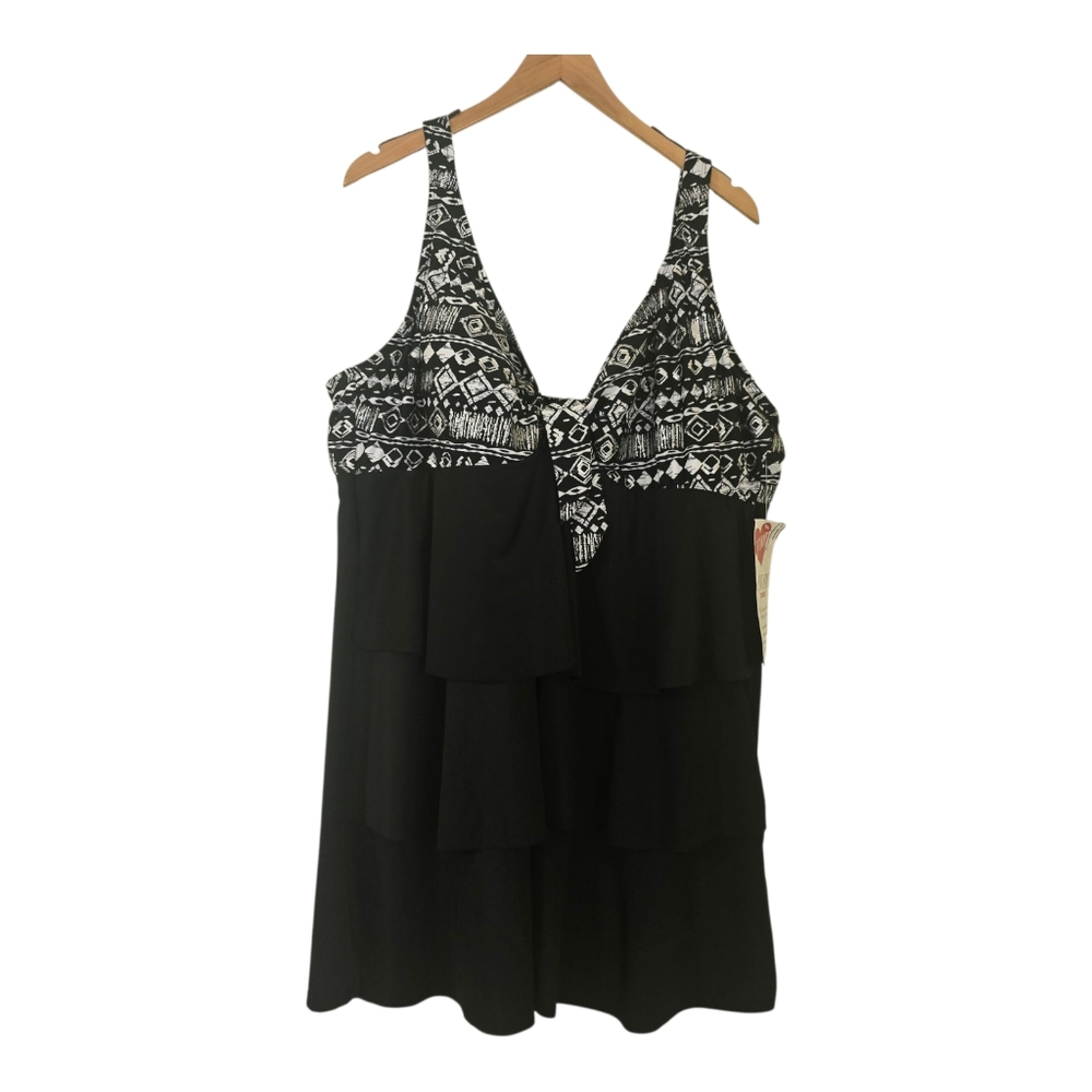 Black and White Women's Top